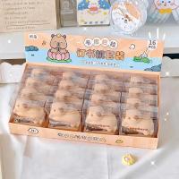 Juego de grapadora pequeña 3D Capybara, grapadora de dibujos animados bonita, grapadora multifuncional con grapas para útiles escolares para estudiantes - details 4