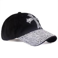 Gorra de béisbol Y2K con diamantes de imitación cruzados, gorra de vaquero personalizada - details 4