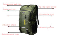 Mochila de Senderismo para Hombres y Mujeres con Gran Capacidad 50L/80L para Viajes Deportes al Aire Libre Trekking Montañismo Escalada Camping Bolsas de Hombro - details 5