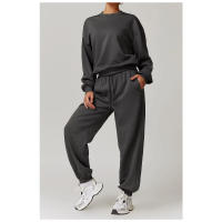Pantalones de jogging para mujer, pantalones deportivos de cintura alta, ropa deportiva cómoda, ropa informal ligera con bolsillos - details 11