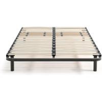 Cama de Acero Acerado ES Somier 135x190 cm Refuerzo Central Láminas de Chapo y Pintura Metálica con Tratamiento Anticorrosión Incluye Juego de 4 Patas - details 11