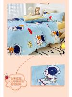 Juego de Ropa de Cama de Dibujos Animados para Bebé Calentito para Otoño-Invierno - details 5