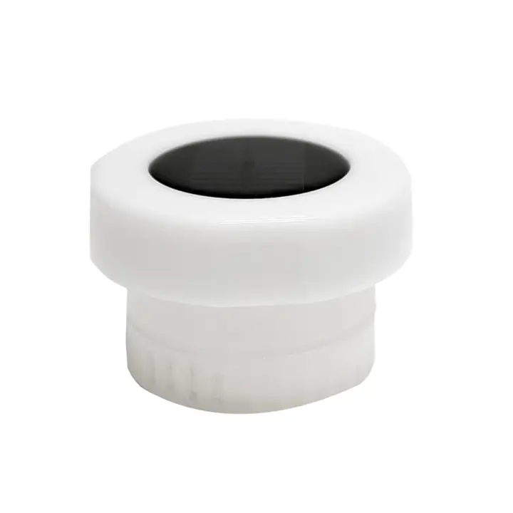 Flotador de cloro para piscina, dispensador de cloro para piscina con luz Solar, dispensador de cloro flotante - 1