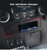 Cargador inalámbrico rápido para teléfono móvil Qi para Mitsubishi Pajero 2008-2018 Accesorios Modificación Auto Productos piezas - details 0
