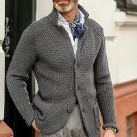 Suéteres de punto para hombre, cárdigan, abrigos, Otoño e Invierno - details 6