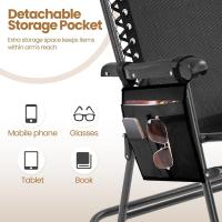 Plegable Carga 120KG con Reposabrazos y Apoyo para Cabeza 102x65,5x103 cm para Exterior Acampar Porche Balcón Beige - details 14