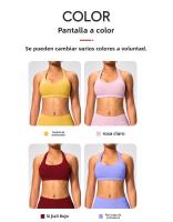Sujetador deportivo de estilo europeo y americano con cuello halter, alta elasticidad, nylon mate, gran espalda abierta, top de yoga para mujeres - details 3