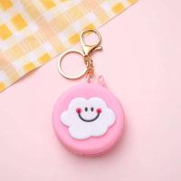 Nueva cartera monedero de silicona con forma redonda de animales de dibujos animados para mujer, llavero de regalo para niños - details 9