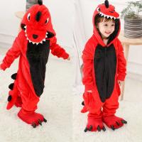 Kigurumi-Pijama de franela para niños y niñas, ropa de dormir de unicornio, traje de animales, Onesies de gato, Invierno - details 14