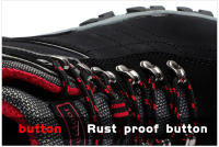 Botas de senderismo antideslizantes para hombre, zapatos de acampada al aire libre, senderismo y Trekking con cordones, zapatillas de caza y escalada, gran oferta - details 9