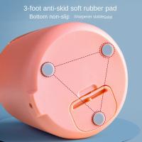 Afilador De Lápices Automático Eléctrico Multifuncional Para Estudiantes Primarios Y Niños Corte Redondo 6mm-8mm Regalo De Papelería - details 6