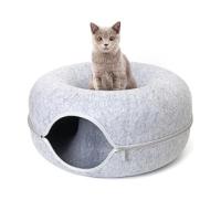 Cama túnel para gatos