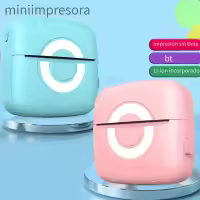 Mini impresora fotográfica portátil inalámbrica, BT, foto térmica para teléfono móvil iOS y Android, impresión sin tinta, regalo, notas de estudio, La - details 3