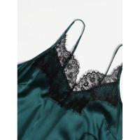 Conjunto de pijama de seda para mujer, 5 piezas, lencería sexy, camisola y pantalones, ropa interior para dormir en casa - details 9