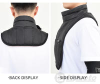 MJMOTO invierno cálido motocicleta cuello pecho bufanda máscara impermeable Moto bufanda cálida pasamontañas Moto cuello más cálido capa hombres mujeres - details 13