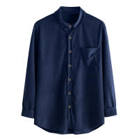 Camisa de pana gruesa para hombre, abrigo informal holgado con solapa de botones, nuevo para otoño e invierno 2024 - details 17