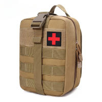 Botiquín de primeros auxilios táctico portátil, bolsa médica EDC para senderismo, viajes, estuche de tratamiento de emergencia para el hogar, suministros de supervivencia al aire libre - details 6