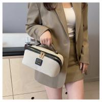 Bolsa con cierre de lona de gran capacidad para cosméticos, estuche organizador de maquillaje portátil para mujer, artículos de tocador de almacenamiento de viaje - details 9