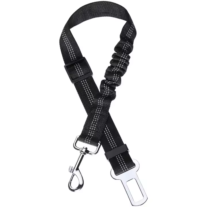 Cinturón de Seguridad para Perro, Correa elástica Ruck dämp Fung y Fuerte, Ajustable, Alta Seguridad para Todas Las R - 1