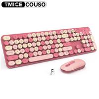 Lindo teclado y mouse inalámbricos 2,4G teclado silencioso de alto valor para niña - details 17