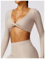 Conjunto de Yoga de 2 Piezas Traje Deportivo para Mujer Pantalones de Yoga con Manga Larga - details 16