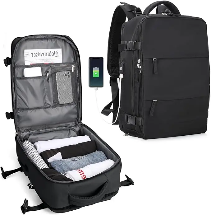 Mochila de viaje cabina avion, mochila de transporte,impermeable para deporte al aire libre, bolsa para computadora portátil - 1