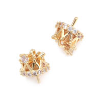Colgante de Abalorio de Cuentas de Medio Agujero de Oro 18K Material de Metal de China - details 40