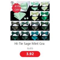 Chaleco de seda sólida para hombre, corbata de color champán, rosa, azul, verde, morado y rojo, gemelos de pañuelo, clips formales para boda y negocios - details 68