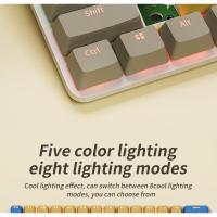 Teclado mecánico para juegos con cable MUCAI-USB, interruptores ópticos Gateron para escritorio, eje retroiluminado por LED, 61 teclas - details 7