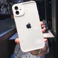 Funda de silicona transparente de Color bonito para iPhone 15 14 13 12 11 Pro Max Mini XR X Xs 7 8 6 6s Plus funda trasera Simple a prueba de golpes - details 8