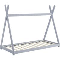 Cama para niños pequeños Cama Infantil 160 x 80cm Estructura Tipi de Madera Pino Color Pino Natural - details 26