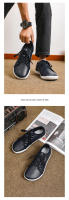 Zapatos cómodos minimalistas para hombres con punta ancha, descalzos, zapatos de caída cero, zapatillas de deporte unisex de cuero informales, zapatos ligeros para caminar - details 4