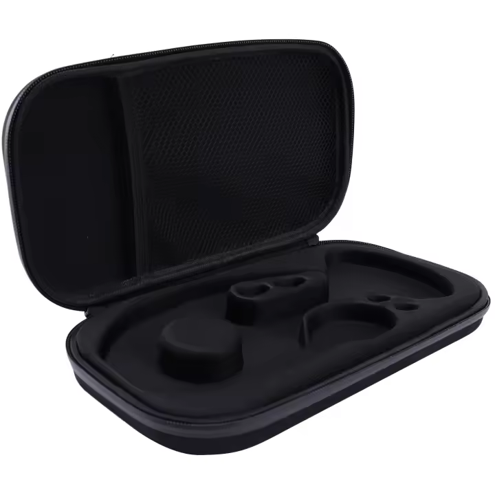 Caja de almacenamiento dura de estetoscopio, organizador de viaje, bolsa, Eva, negro - 1