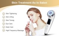 Masajeador facial eléctrico Lifting facial 4 en 1, Masajeador facial Anti envejecimiento, Piel Apriete reafirmante Herramientas de cuidado de la piel (blanco) - details 1