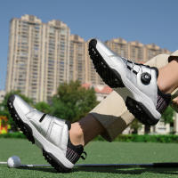 Zapatos de golf zapatos para hombres y mujeres perilla automática corbata material alto antideslizante - details 7