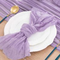Set de 12 Pañuelos de Mantel de Queso de Gasa Pañuelos de Mesa de Cena para Hogar, Boda, Día de San Valentín, Evento Hecho en China - details 17