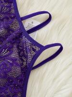 Body de Encaje Verde Esmeralda con Detalles Recortados y Bordes Festoneados – Body Sensual para Mujer, Mezcla Suave de Poliéster, Lavado a Mano, Ropa Romántica |   Diseño Elegante en Encaje con Bordados Festoneados - details 19