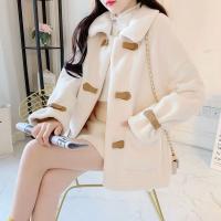 Nueva chaqueta sherpa de otoño e invierno para mujer, chaqueta corta holgada y versátil - details 17