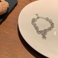 Pulsera Vintage de estrella de seis puntas para mujer y niña, joyería de fiesta a moda, brazalete Punk de Hip Hop, pulseras con colgante para pareja, anillo de regalo - details 19