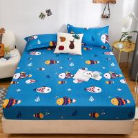 Sábana Ajustable Impermeable Cubierta de Cama Elástica Amigable con la Piel Estilo Floral - details 30