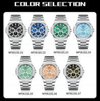 Reloj de Pulsera de Cuarzo Mini Focus Funciones de Cronómetro Luminosas Correa de Acero Inoxidable - details 2