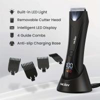 Sejoy 6 en 1 Kit de barba eléctrica para hombres y mujeres, recortador de pelo de nariz, afeitadora de cejas, afeitadora corporal portátil IPX5 - details 22