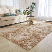 Alfombrillas De Área De Felpa Suave Para Sala De Estar, Alfombra De Piso Esponjosa Para Dormitorio, 1 unidad - details 1