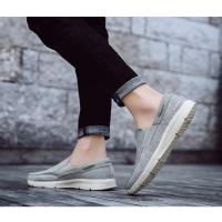 Zapatos De Lona Para Hombre Mocasines Clásicos De Ocio Cómodos Y Transpirables Zapatillas Casuales Para Adultos Con Punta Redonda Suela EVA - details 2