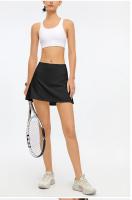 Faldas plisadas de tenis para mujer, faldas cortas antideslumbrantes 2 en 1 con bolsillos, faldas deportivas falsas de dos piezas, falda de Fitness de secado rápido - details 19