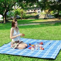 Alfombra de Camping Impermeable 200x200cm Equipo de Supervivencia con Base Antideslizante para Playa, Senderismo y Emergencias Cojín de Aire de Deportes y Aire Libre - details 10