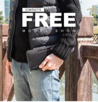 CONTACT'S-Bolso de mano de cuero genuino para hombre, cartera larga para teléfono móvil de 2022 pulgadas, porta pasaporte con cremallera, monedero masculino, 6,5 - details 0