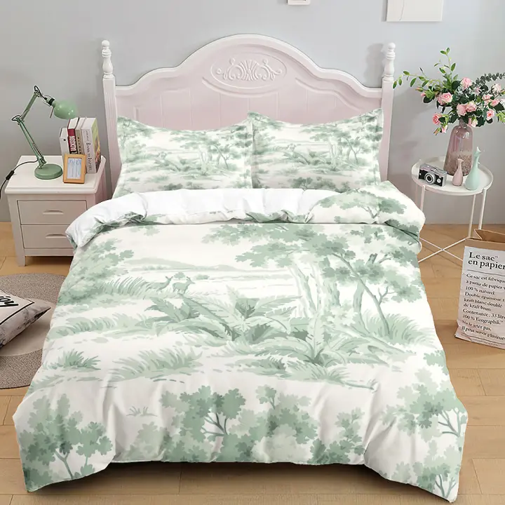 Juego de funda nórdica antigua Spinulosa, juego de ropa de cama de tamaño individual, King, Queen, doble, completo, doble - 1