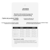 Juego de Cama Sencillo de Cuatro Piezas Dormitorio de Estudiantes Funda de Edredón de Algodón Lavado Agradable para la Piel - details 13