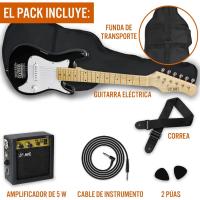 Paquete de Guitarra Eléctrica para Principiantes Tamaño 1/4 Amplificador Portátil de 5 W Cable - details 8